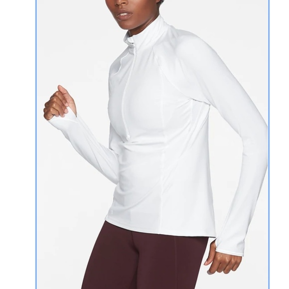 Athleta Tops - Athleta Run Free Half Zip In Powervita - Large